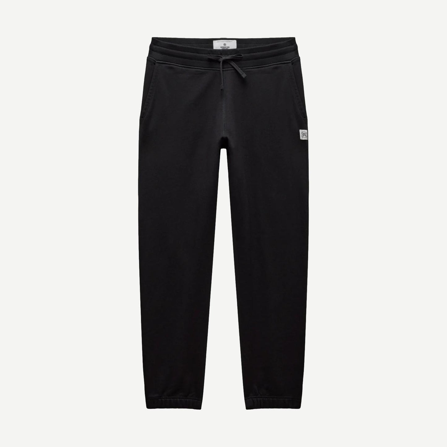 Midweight Terry Standard Sweatpant - Black