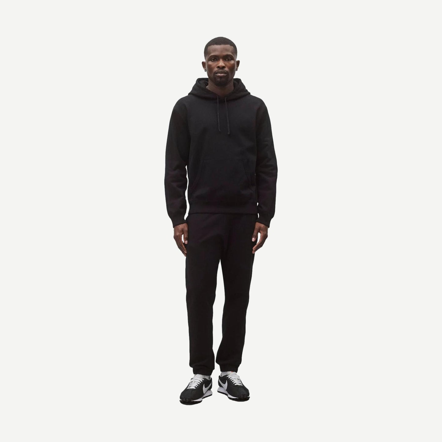 Midweight Terry Standard Sweatpant - Black
