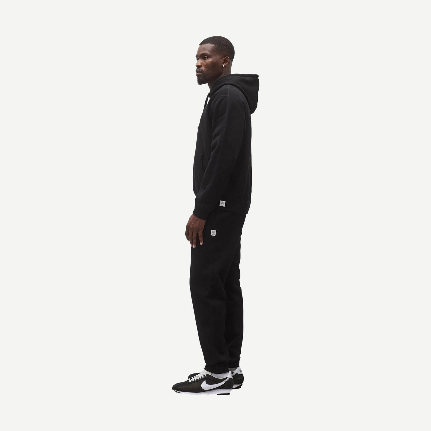 Midweight Terry Standard Sweatpant - Black