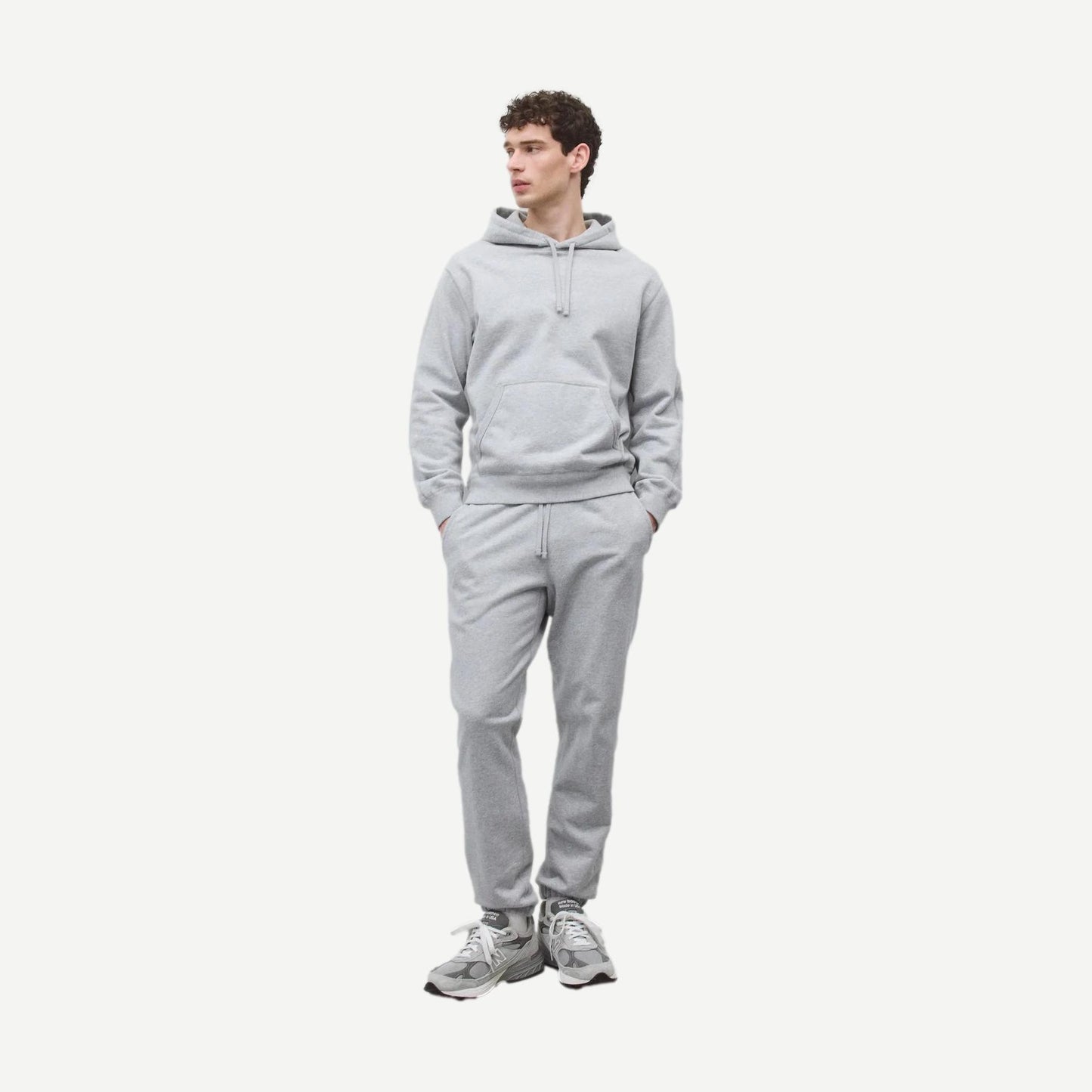 Midweight Terry Standard Sweatpant - Heather Grey