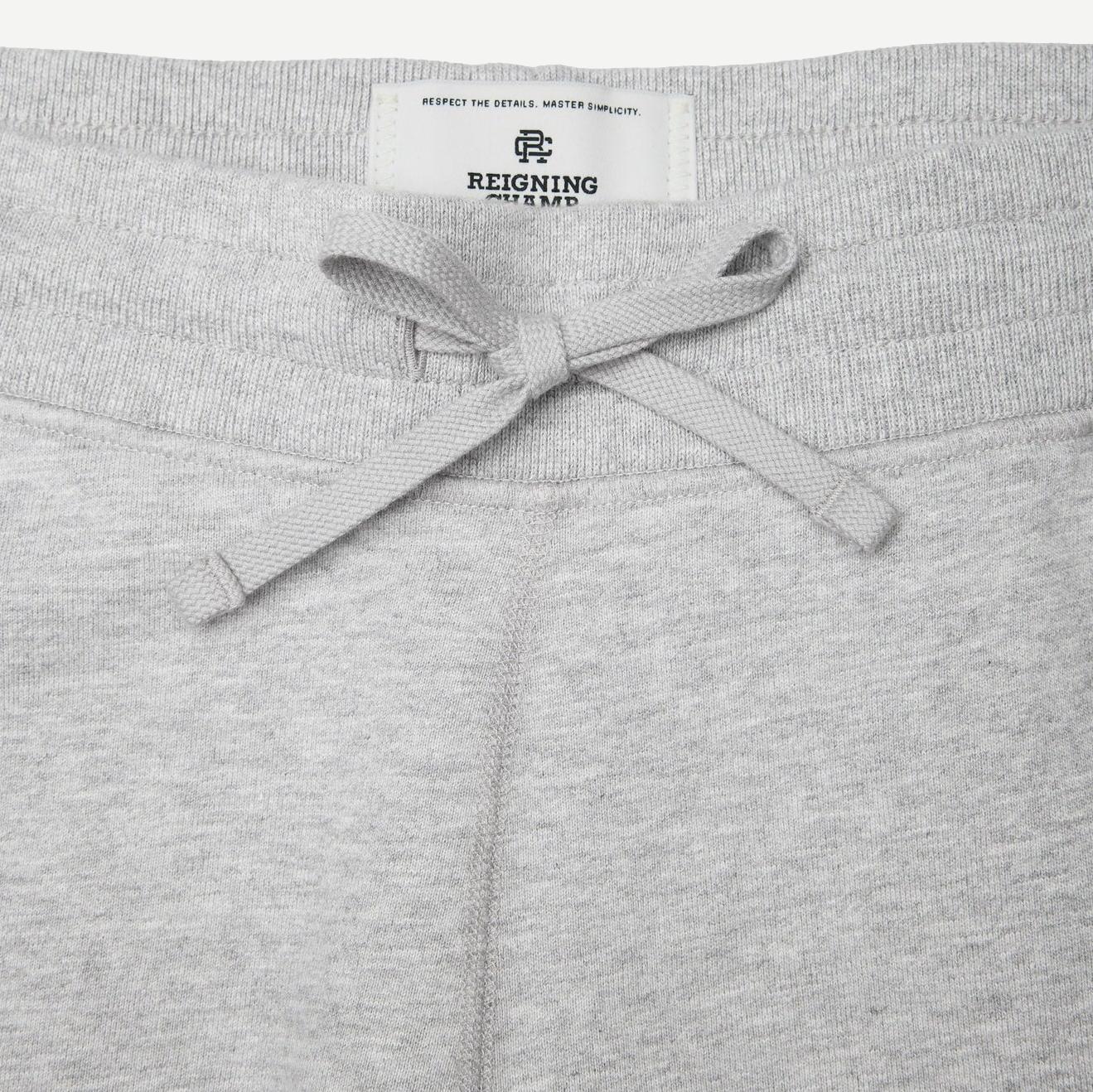 Midweight Terry Standard Sweat Short 7" - Heather Grey - Galvanic.co