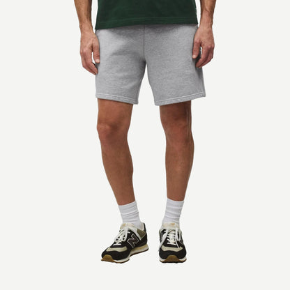 Midweight Terry Standard Sweat Short 7" - Heather Grey - Galvanic.co