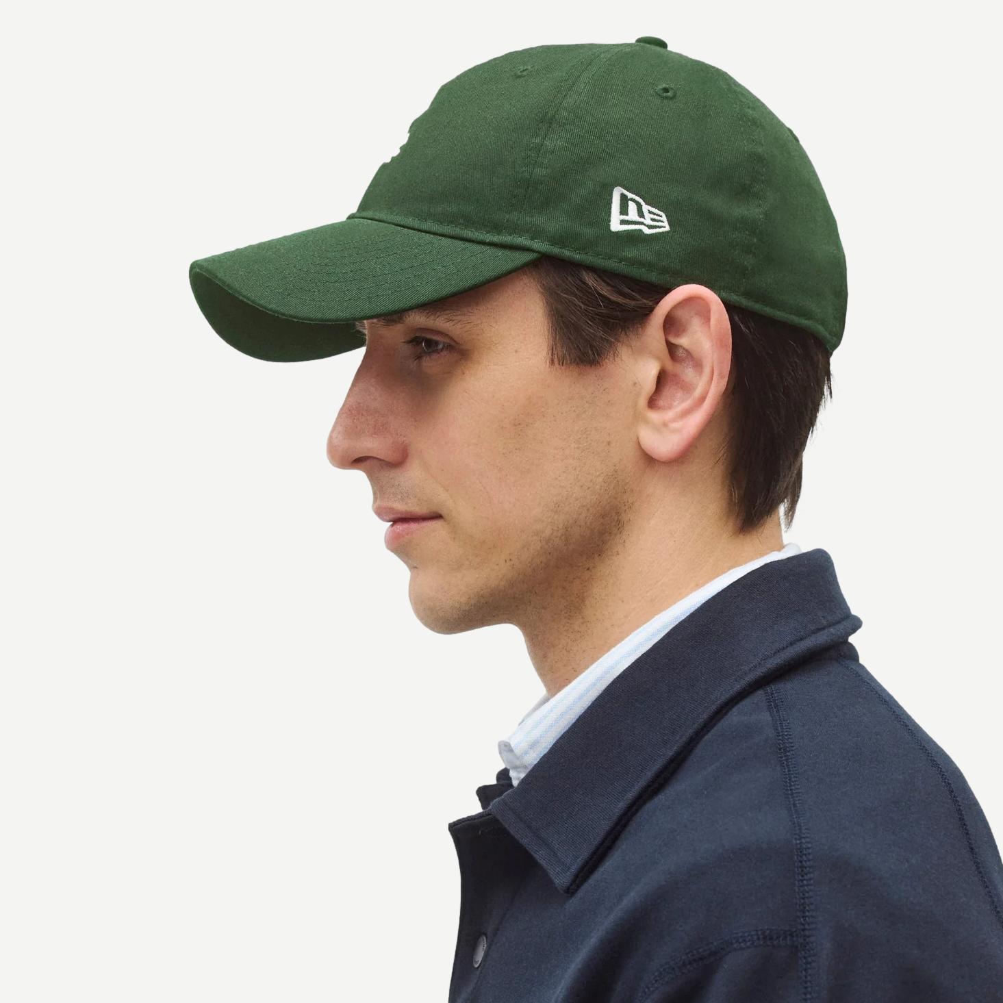 New Era 9Twenty Mini Monogram Cap - British Racing Green - Galvanic.co