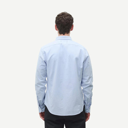 Cotton Oxford Windsor Standard Shirt - Light Blue