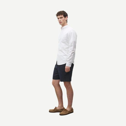 Cotton Oxford Windsor Standard Shirt - White
