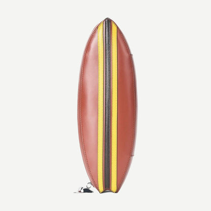 Surfboard Clutch -Tabaco