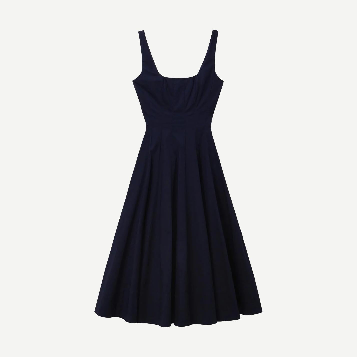 Wells Dress - Navy - Galvanic.co