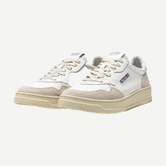 Medalist Low - Suede and Leather White - Galvanic.co