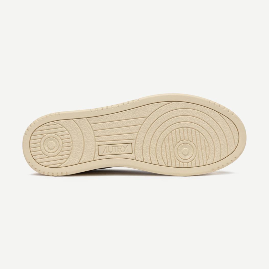 Medalist Low Woman - Leather/Suede White/Morel - Galvanic.co