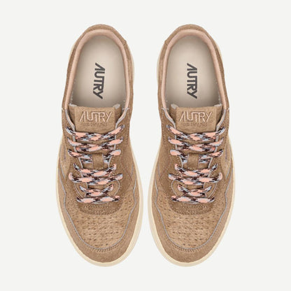 Medalist Low Woman - Pony/Laces Beige - Galvanic.co