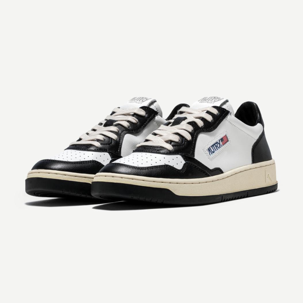 Medalist Low Man - Leather/Leather White/Black - Galvanic.co