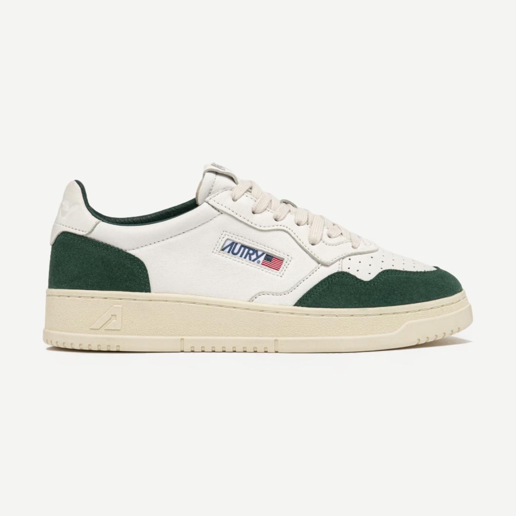 Medalist Low Man - Goat/Suede White/Bottle - Galvanic.co