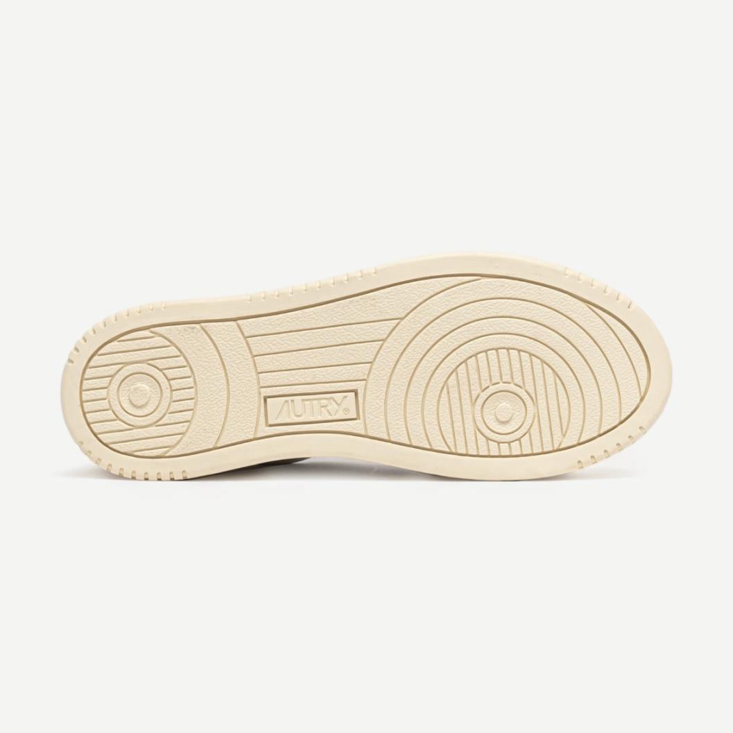 Medalist Low Woman - Leather/Glitter White/White - Galvanic.co