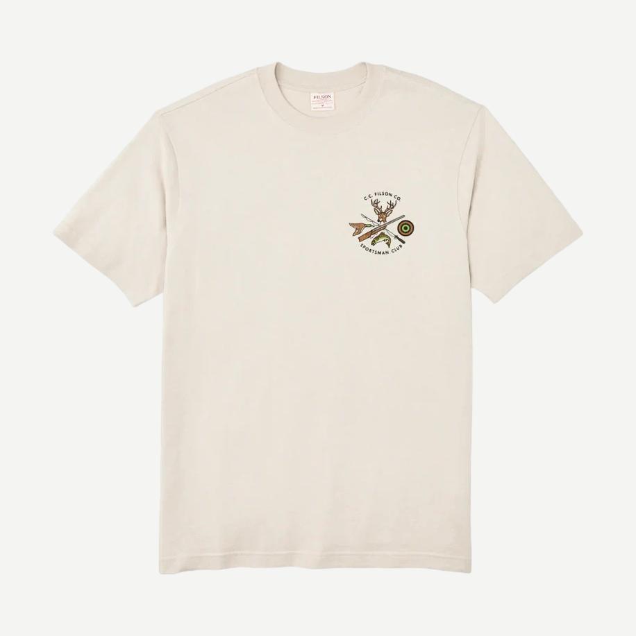 Sportsman Graphic Tee - Cliff Gray
