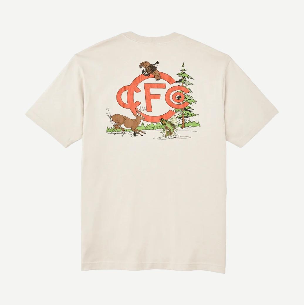 Sportsman Graphic Tee - Cliff Gray
