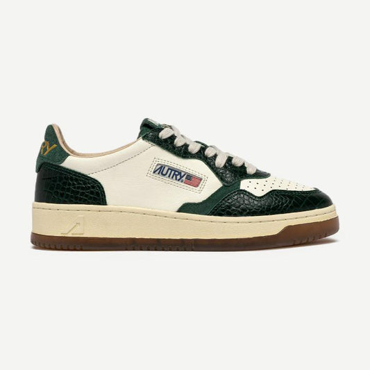 Medalist Low W Leather Cocoprint - Marsh/Green - Galvanic.co