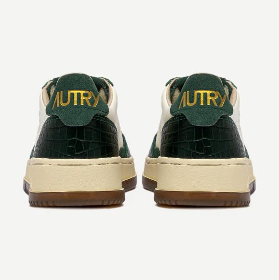 Medalist Low W Leather Cocoprint - Marsh/Green