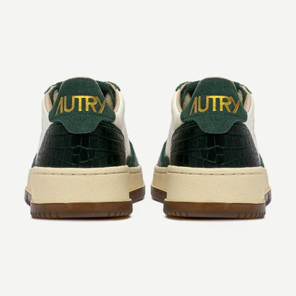 Medalist Low W Leather Cocoprint - Marsh/Green