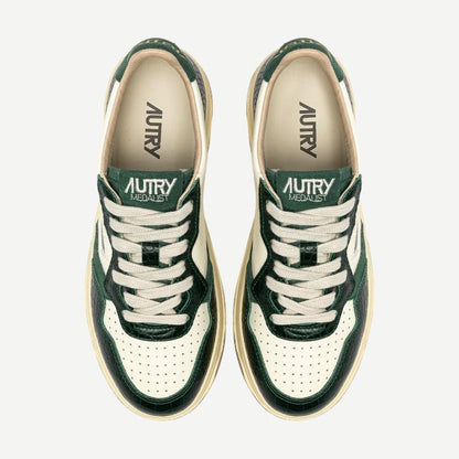 Medalist Low W Leather Cocoprint - Marsh/Green