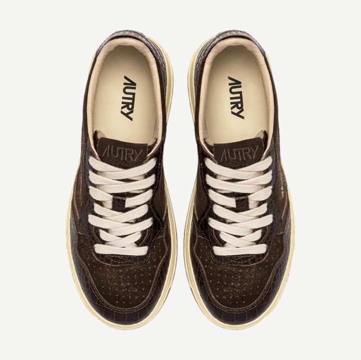 Medalist Low W Suede CocoPrnt - Mustang Brown