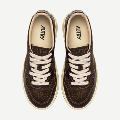 Medalist Low W Suede CocoPrnt - Mustang Brown
