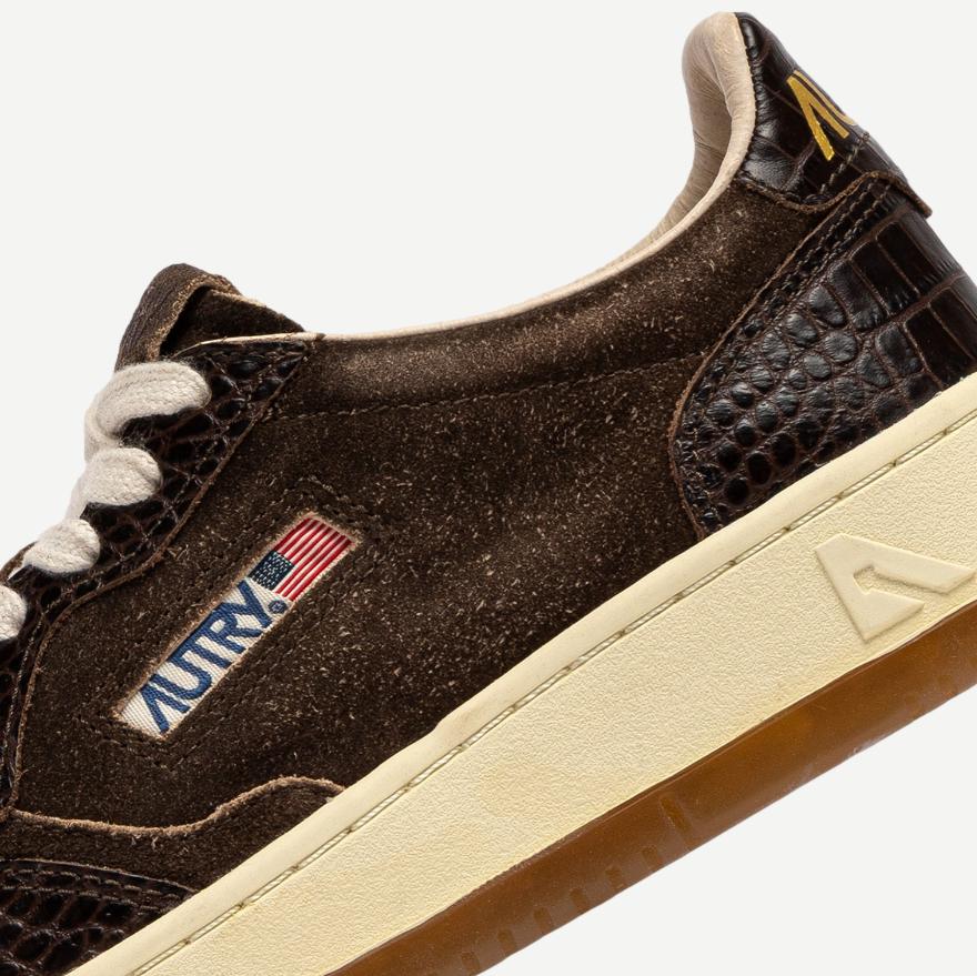 Medalist Low W Suede CocoPrnt - Mustang Brown