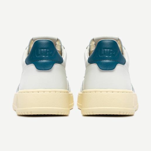 Medalist Low W Leather - White/Mallard Blue
