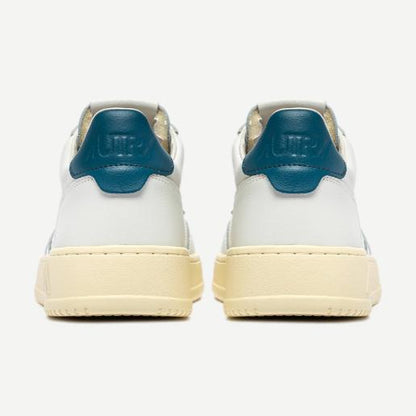 Medalist Low W Leather - White/Mallard Blue