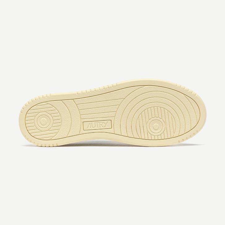 Medalist Low W Leather - White/Mallard Blue
