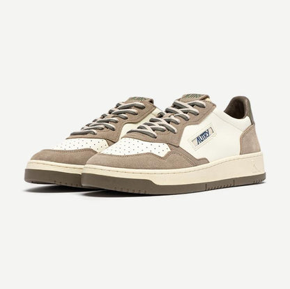 Medalist Low W Leath/Suede - White/ Licorice