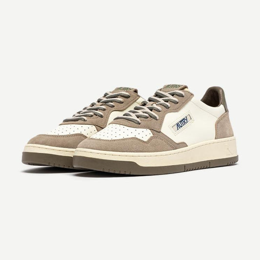 Medalist Low W Leath/Suede - White/ Licorice - Galvanic.co