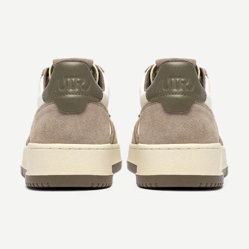 Medalist Low W Leath/Suede - White/ Licorice