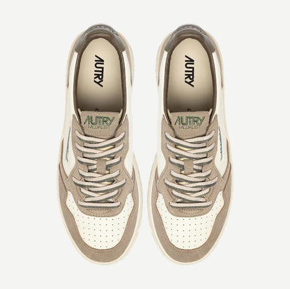 Medalist Low W Leath/Suede - White/ Licorice