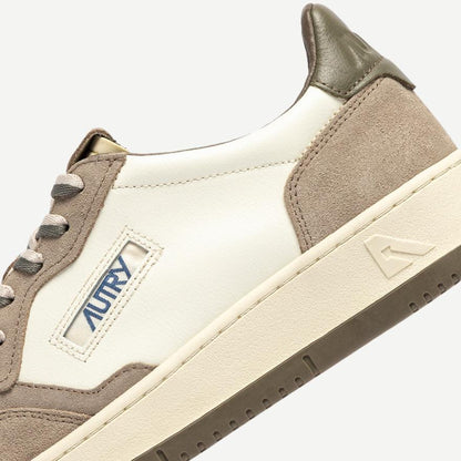 Medalist Low W Leath/Suede - White/ Licorice