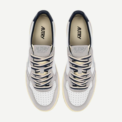 Medalist Low M Leather Suebic - White/Vapor