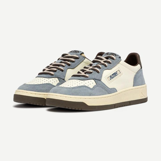Medalist Low M Leath/Suede - White/AtlBlue - Galvanic.co