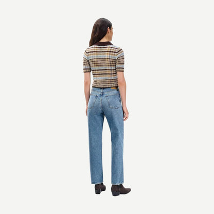 Shea High Rise Ankle Straight - Ithaca - Galvanic.co
