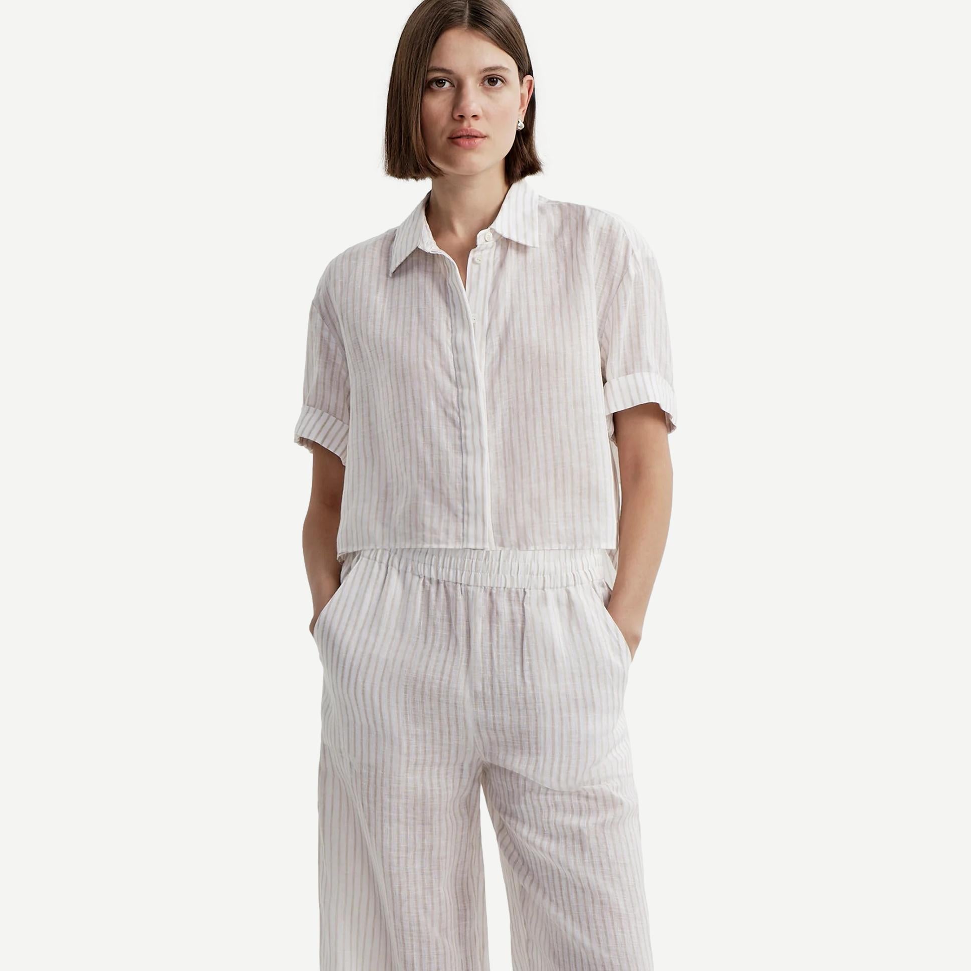 Mel Top - Ivory/Desert Beige - Galvanic.co