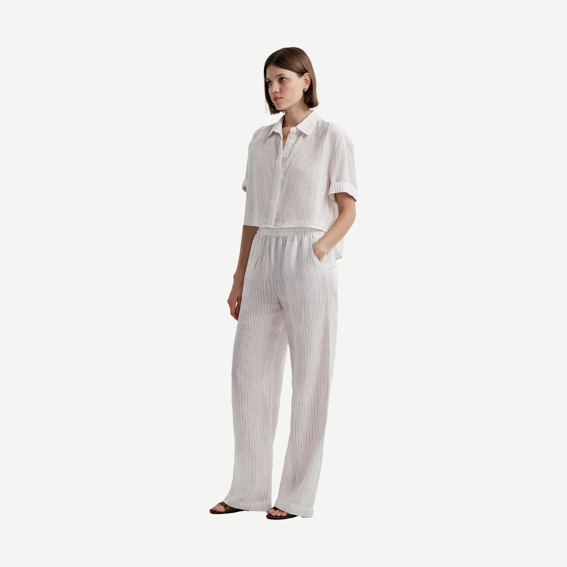 Mel Top - Ivory/Desert Beige - Galvanic.co