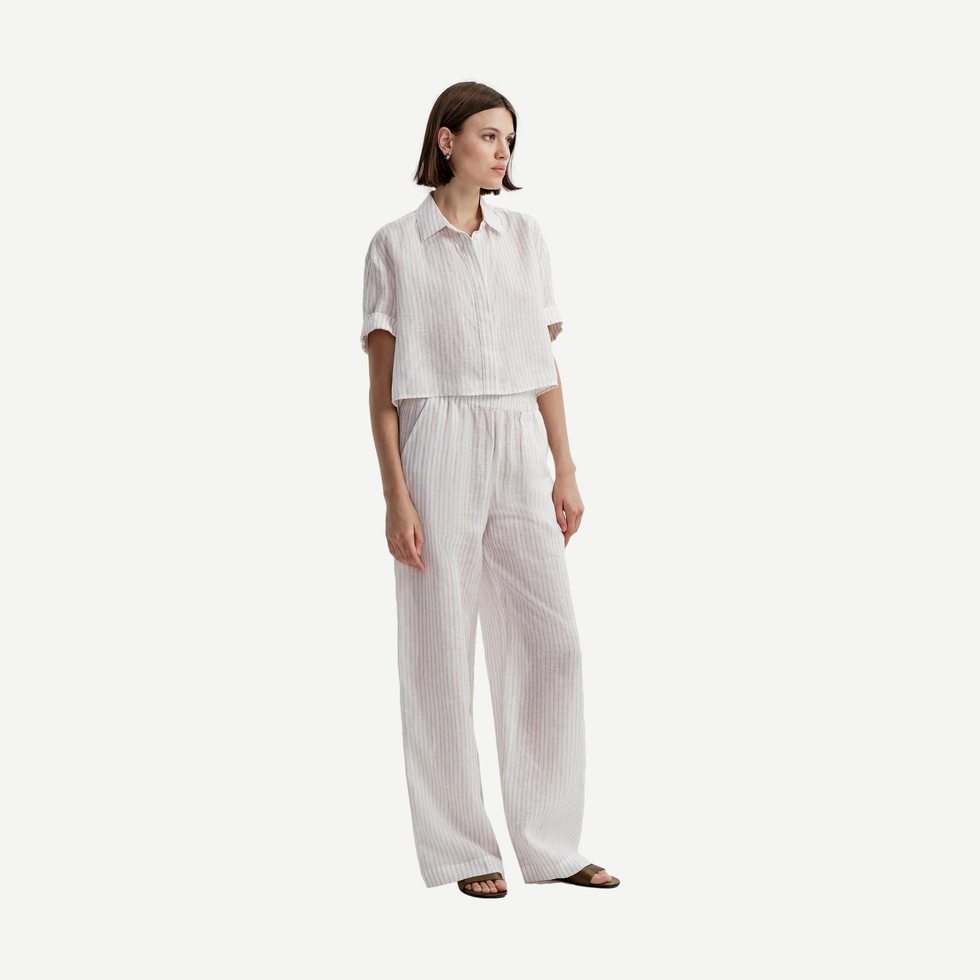 Mel Top - Ivory/Desert Beige - Galvanic.co