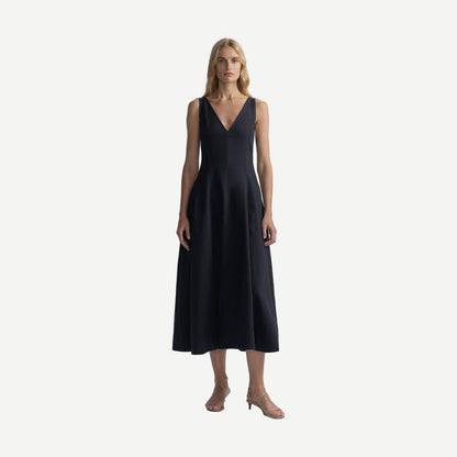 Clara Dress - Night Blue - Galvanic.co