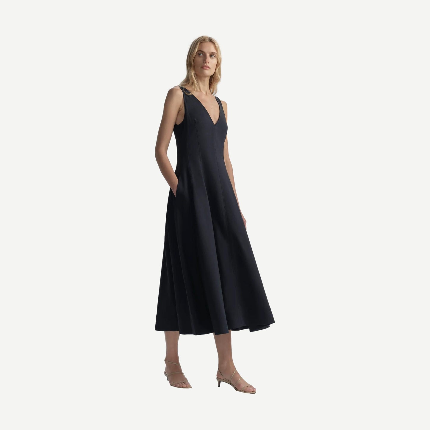 Clara Dress - Night Blue - Galvanic.co