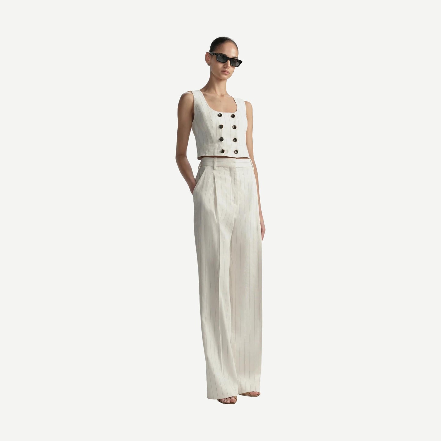 Winston Pant - Pearl/Brown - Galvanic.co
