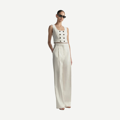 Winston Pant - Pearl/Brown - Galvanic.co