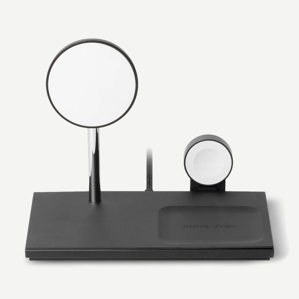 Snap 3 in 1 Magnetic Wireless Charger - Black