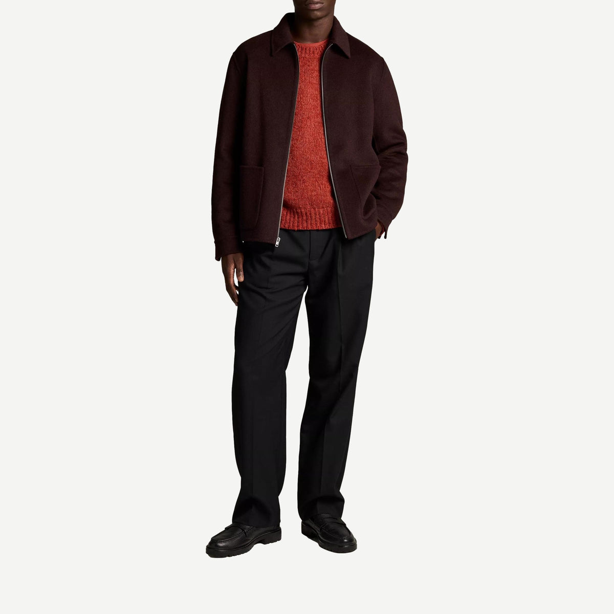 Splittable Jacket - Chocolate Plum