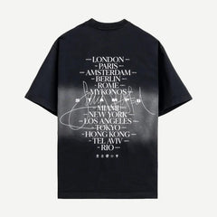 Sound System World Tour Relaxed Tee - Black - Galvanic.co