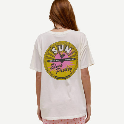 Sun Records x Elvis - Vintage White - Galvanic.co