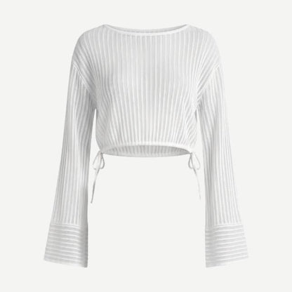 The Athena Top - Optic White - Galvanic.co