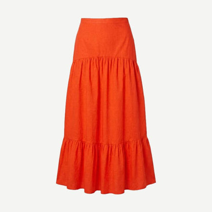 The Indra Skirt - Habanero - Galvanic.co